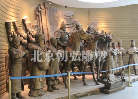 北京雕塑公司、北京雕塑廠在博物館雕塑的選材思考